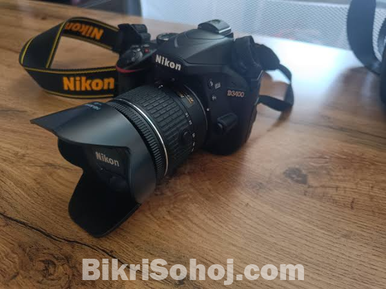 Nikon D3400 Camera with Accessories for Sale